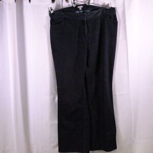 J Jill Womens 18 40x32 Navy Blue High Rise Bootcut Jeans Denim